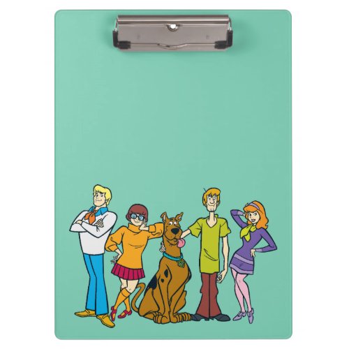 Scooby_Doo  Whole Gang 14 Mystery Inc Clipboard