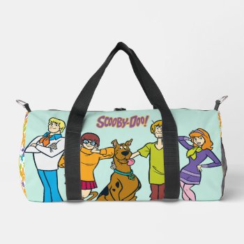 Scooby-doo | Whole Gang 14 Mystery Inc Duffle Bag by scoobydoo at Zazzle