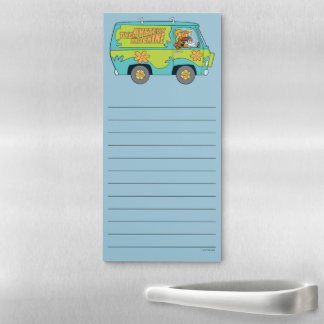 Scooby-Doo | Whole Gang 14 Mystery Inc Magnetic No Magnetic Notepad