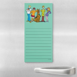Scooby-Doo | Whole Gang 14 Mystery Inc Magnetic Notepad