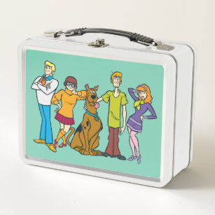 Scooby-Doo   Whole Gang 14 Mystery Inc Metal Lunch Box