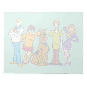 Scooby-Doo Whole Gang 14 Mystery Inc Notepad