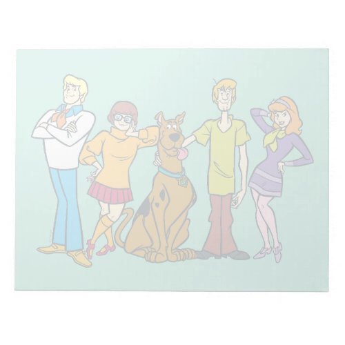 Scooby_Doo  Whole Gang 14 Mystery Inc Notepad