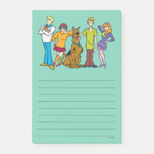 Scooby-Doo Whole Gang 14 Mystery Inc Post-it Notes