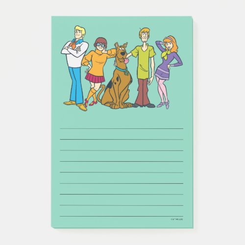 Scooby_Doo  Whole Gang 14 Mystery Inc Post_it Notes