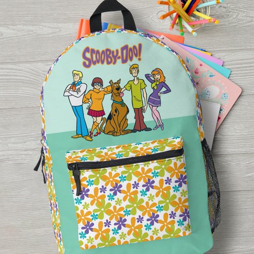 Scooby_Doo  Whole Gang 14 Mystery Inc Printed Backpack