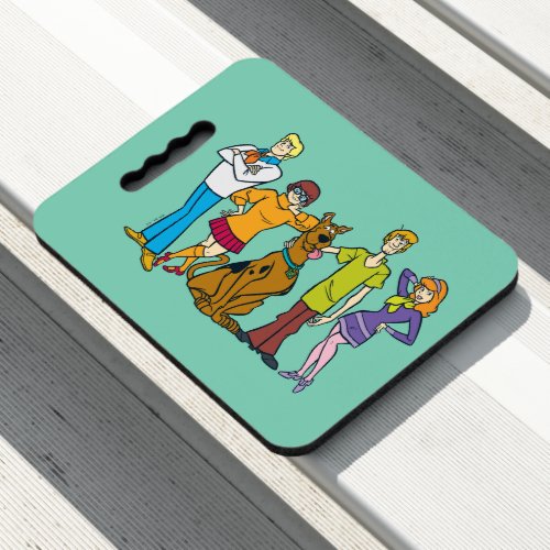 Scooby_Doo  Whole Gang 14 Mystery Inc Seat Cushion