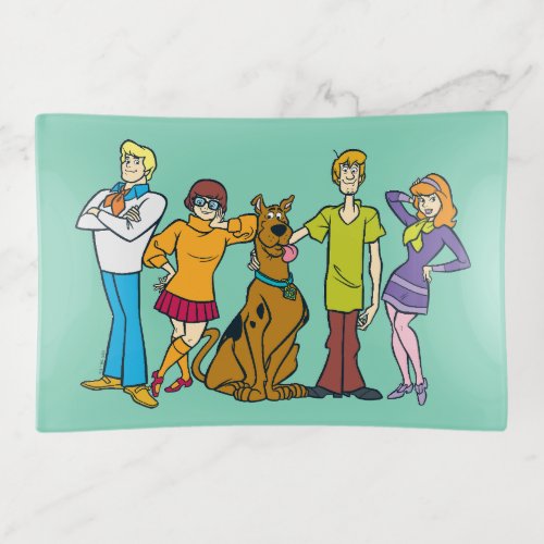 Scooby_Doo  Whole Gang 14 Mystery Inc Trinket Tray