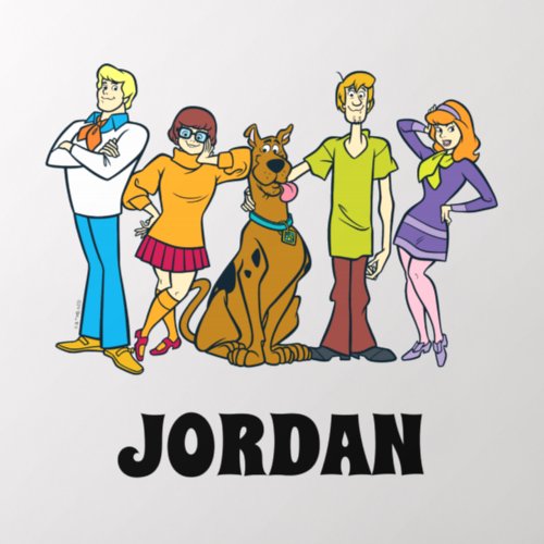 Scooby_Doo  Whole Gang 14 Mystery Inc Wall Decal