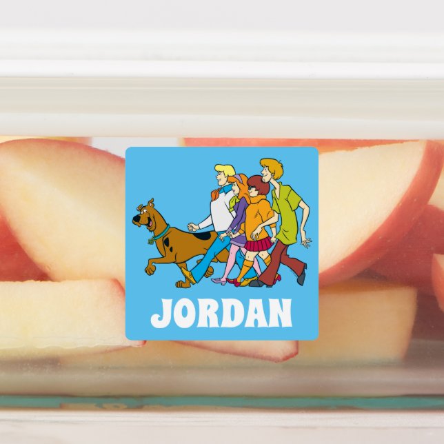 Scooby-Doo | Whole Gang 18 | Add Your Name Labels (Affixed)