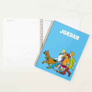 Scooby-Doo   Whole Gang 18   Add Your Name Planner