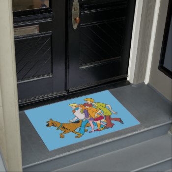 Scooby-doo | Whole Gang 18 Mystery Inc Doormat by scoobydoo at Zazzle
