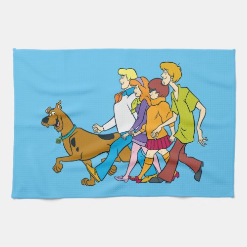 Scooby_Doo  Whole Gang 18 Mystery Inc Kitchen Towel