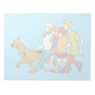 Scooby-Doo Whole Gang 18 Mystery Inc Notepad
