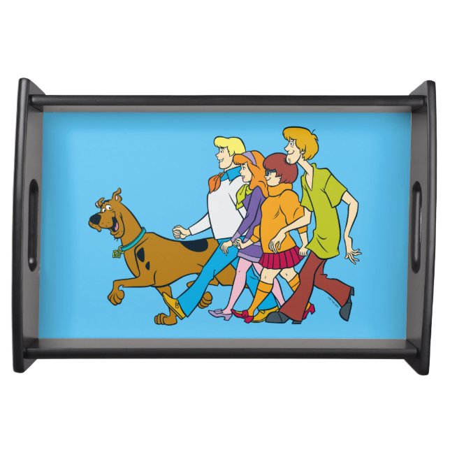 Scooby-Doo | Whole Gang 18 Mystery Inc Serving Tray (Front)