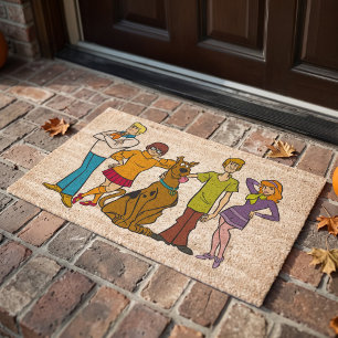 Scooby-Doo Whole Gang Mystery Inc. Fiber Doormat