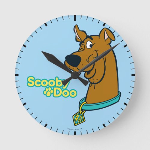 Scooby_Doo Winking Round Clock