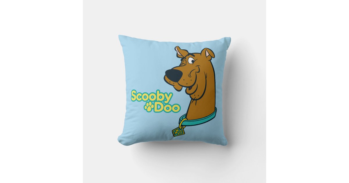 Scooby-Doo Winking Throw Pillow | Zazzle