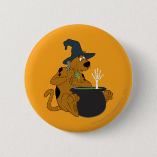 Scooby-Doo Witch's Cauldron Button