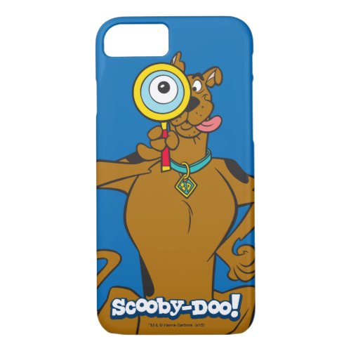 Scooby_Doo With Magnifying Glass iPhone 87 Case