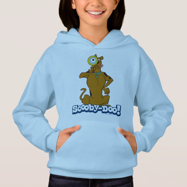 Scooby-Doo With Magnifying Glass Hoodie (Front)