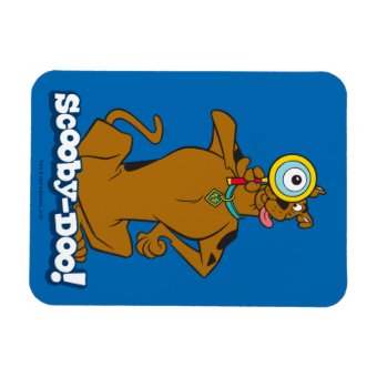 Scooby-Doo With Magnifying Glass Magnet | Zazzle