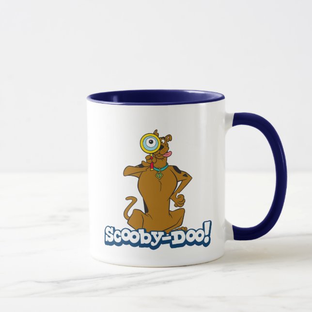 Scooby-Doo With Magnifying Glass Mug (Right)