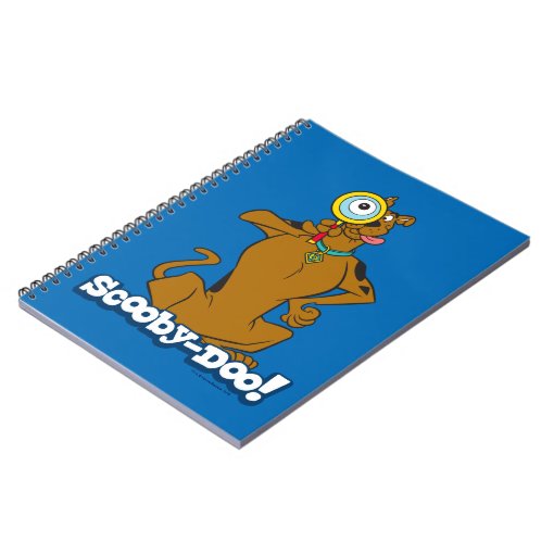 Scooby-Doo With Magnifying Glass Notebook | Zazzle