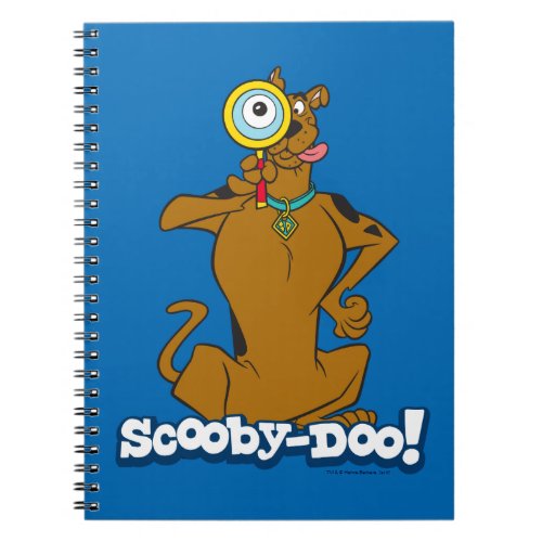 Scooby_Doo With Magnifying Glass Notebook