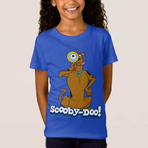 Scooby_Doo With Magnifying Glass T_Shirt