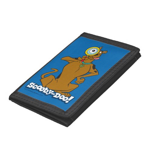 Scooby_Doo With Magnifying Glass Trifold Wallet