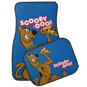 Scooby-Doo With Pizza Slice Car Floor Mat