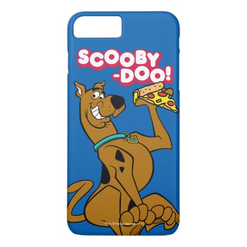 Scooby_Doo With Pizza Slice iPhone 8 Plus7 Plus Case