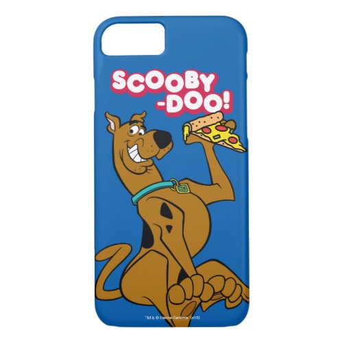Scooby_Doo With Pizza Slice iPhone 87 Case
