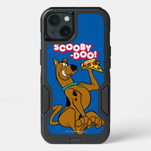 Scooby-Doo With Pizza Slice Otterbox iPhone Case (Back)