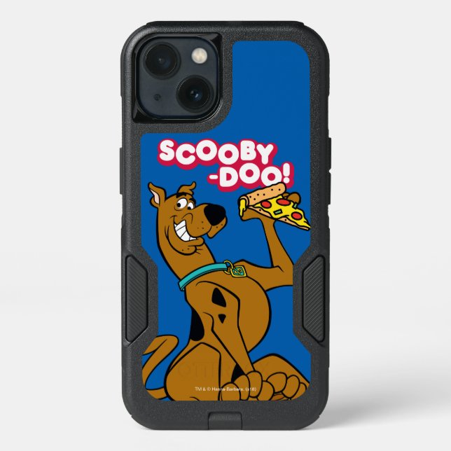 Scooby-Doo With Pizza Slice Otterbox iPhone Case (Back)