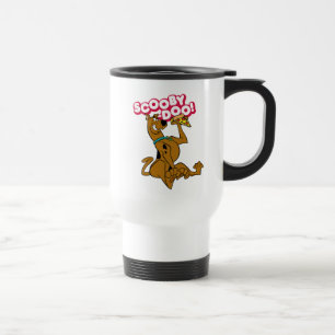 Scooby-Doo With Pizza Slice Travel Mug