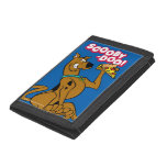Scooby-doo With Pizza Slice Trifold Wallet at Zazzle