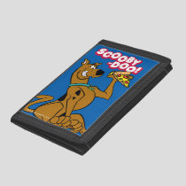 Scooby-Doo With Pizza Slice Trifold Wallet