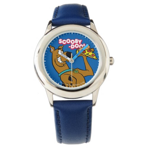 Scooby_Doo With Pizza Slice Watch