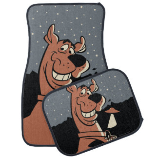 Scooby-Doo With UFO Car Floor Mat