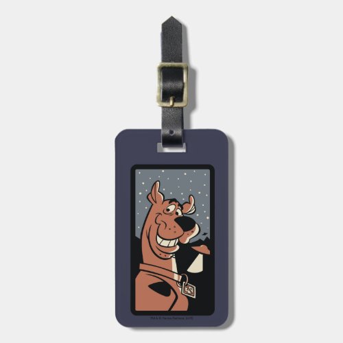 Scooby_Doo With UFO Luggage Tag