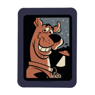 Scooby-Doo With UFO Magnet