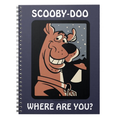 Scooby_Doo With UFO Notebook