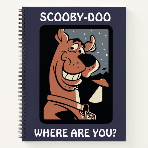 Scooby_Doo With UFO Notebook