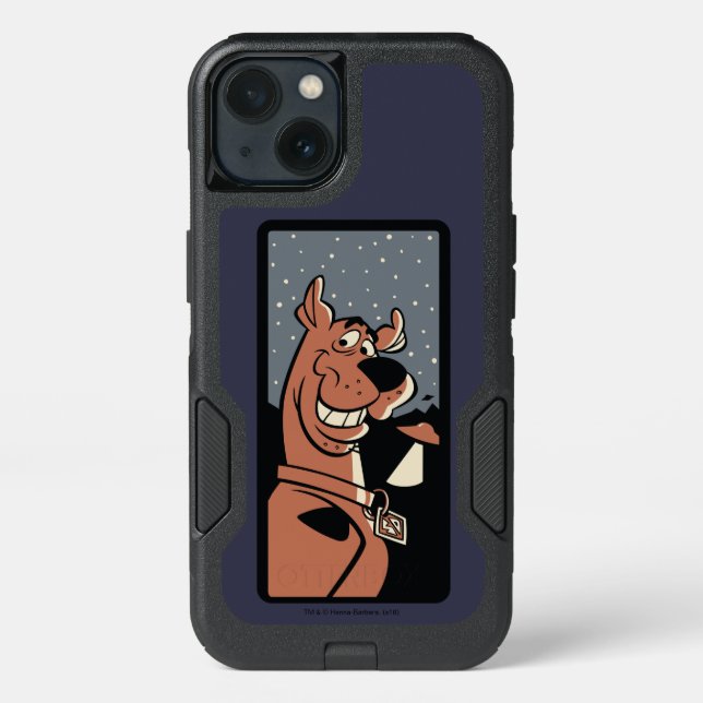 Scooby-Doo With UFO Otterbox iPhone Case (Back)