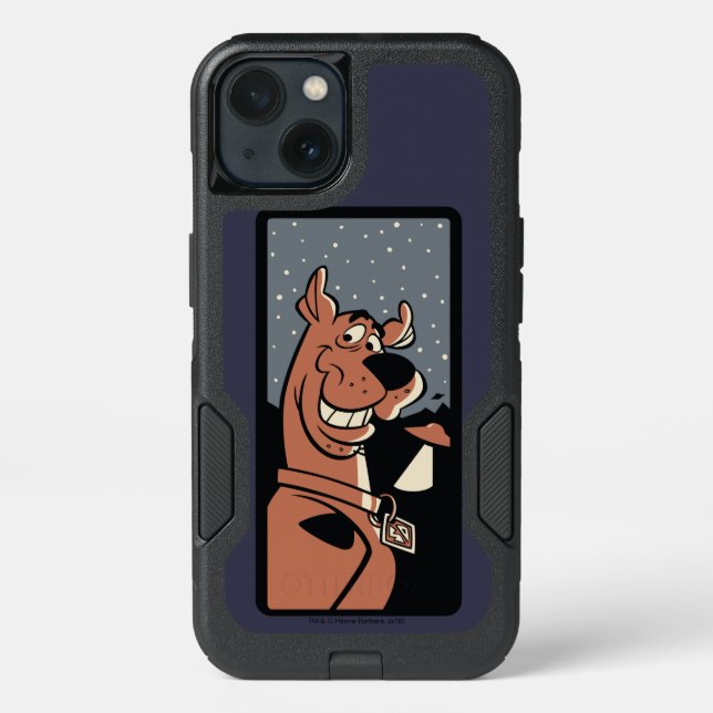 Scooby-Doo With UFO Otterbox iPhone Case (Back)