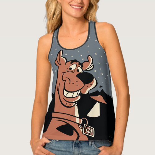Scooby_Doo With UFO Tank Top