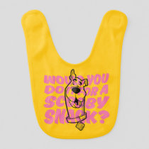 Scooby-Doo |Would You Do It For A Scooby Snack? Baby Bib