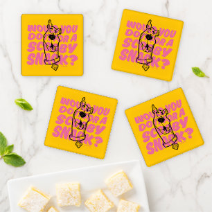 Scooby-Doo Would You Do It For A Scooby Snack? Coaster Set